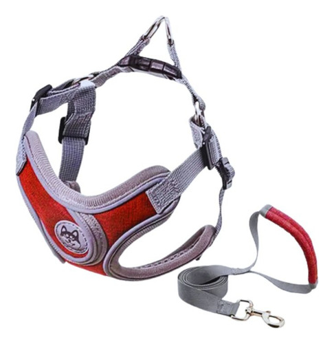 Pechera Para Perro Talla S Color Rojo 