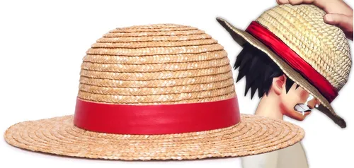 Chapéu Luffy One Piece Cosplay 2020 Pirata Verão Anime