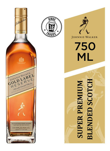 Johnnie Walker Gold Label Reserve Whisky 750ml