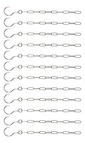 Cadena De Ropa De Metal Para Colgar Ropa, 12 Unidades, De Ac