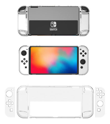 Funda Carcasa Transparente Acrilica Nintendo Switch Oled
