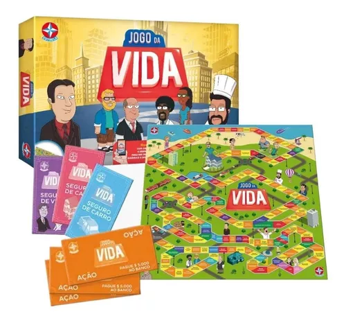 Jogo de mesa Jogo da vida Com aplicativo Estrela