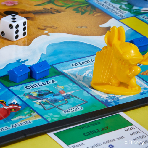Juego De Mesa Monopoly Disney Stitch