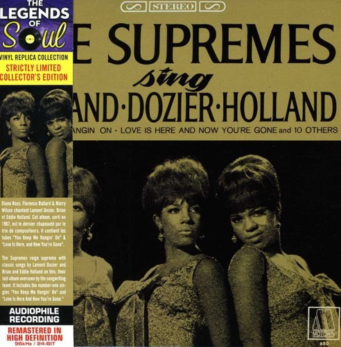 The Supremes Sing Holland Dozier Holland Sleeve Mini Lp Cd