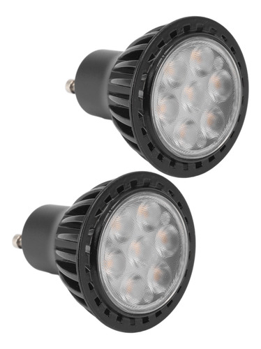 Bombilla Led De Luz Cálida Gu10, 3000 K, 7 W, 2 Unidades