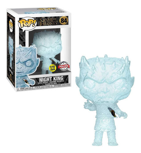 Funko Pop Game Of Thrones Crystal Night King Con Dagger Glow