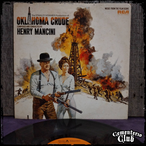 Henry Mancini Oklahoma Crude Soundtrack Usa 1973 Vinilo Lp