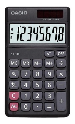 Calculadora Casio De Bolsillo Sx-300