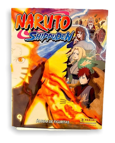 Imagen 1 de 5 de Album Naruto Shippuden Promo Panini - Barata La Golosineria