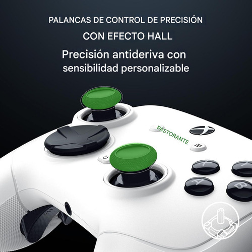 Controlador sem fio Razer Wolverine V3 Pro para Xbox e PC - branco