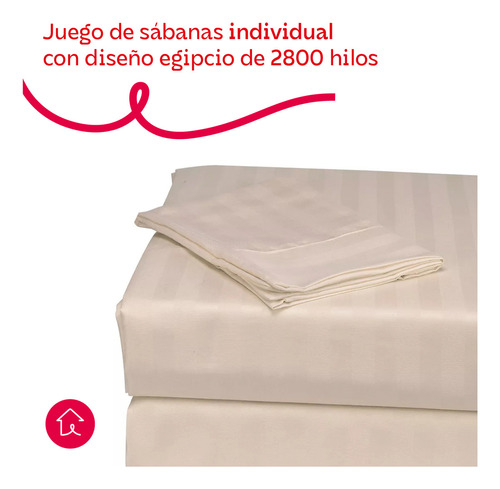 Juego De Sábanas Individual Microfibra Ultra Suave Premium