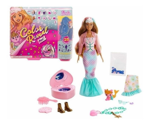 Barbie Color Reveal Sirena Fashion + 25 Sorpresas