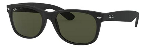 Gafas De Sol Ray-ban Unisex Negras Con Marco Transparente