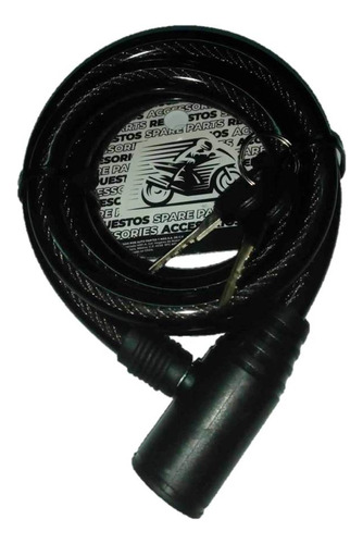 Cadena Candado Seguridad Grosor 12mm Largo 150cm Con Llave