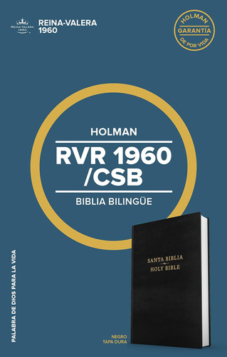 Libro: Rvr 1960/csb Biblia Bilingüe, Tapa Dura: Csb/rvr 1960