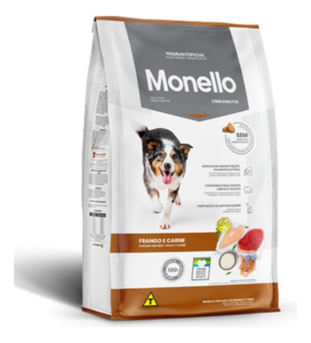 Monello Pollo Y Carne 15kg + Regalo