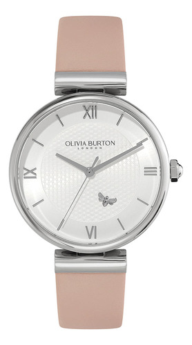 Relógio Olivia Burton Feminino Couro Rosa 24000119