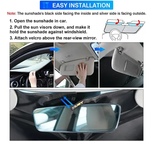 Kust Parasol Para Parabrisas Para Toyota Chr Ch-r, Cubierta