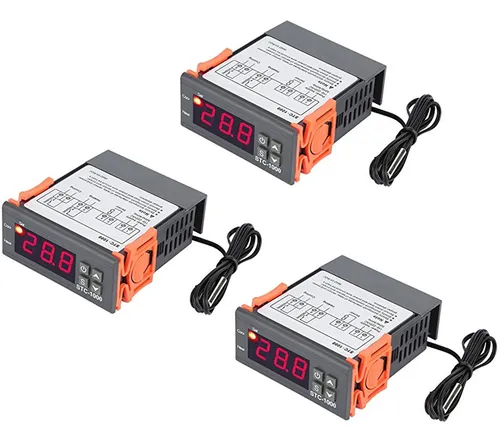 comprar Sensor Stc - 1000 De Controlador De Temperatura De 3 Piezas