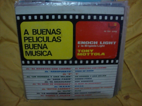 Vinilo Enoch Light A Buenas Peliculas Buena Musica O1