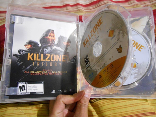 Killzone 1 2 3 Trilogy Trilogia 3 Juegos En 2 Discos Español