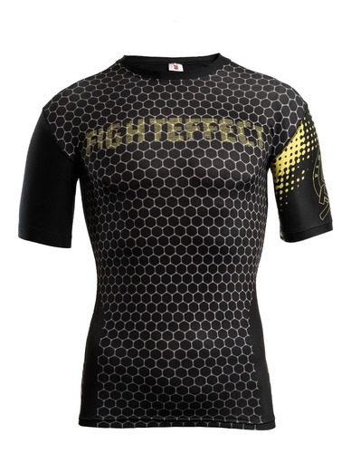 Remera Y17 Fgt Compresión Primera Piel Lycra Rashguard Mma 