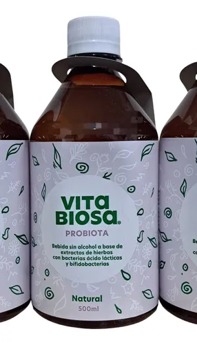 comprar Vitabiosa Probiotico  8 Cepas Sabor Natural X500 Ml
