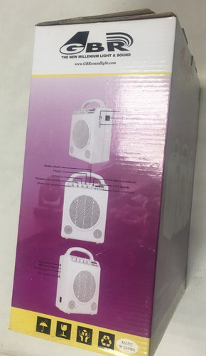 Bafle Portatil Bateria Microfono Inalambrico Mp3 Bluetooth Guia Turismo Profesional