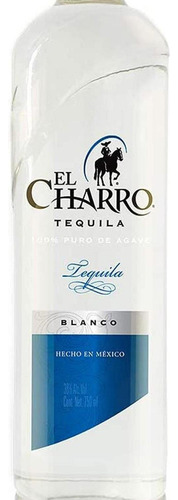 Pack De 2 Tequila El Charro Blanco Dos Botellas 750 Ml