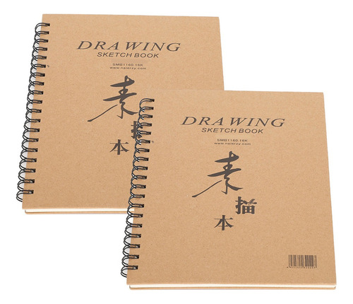 Qianyu Cuaderno De Dibujo, 2 Unidades, Material De Arte,