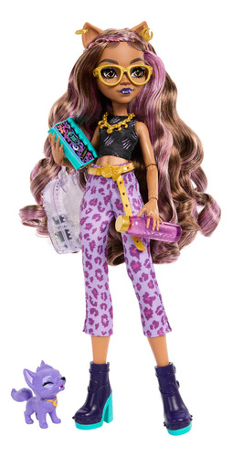 Monster High Muñeca Clawdeen Look