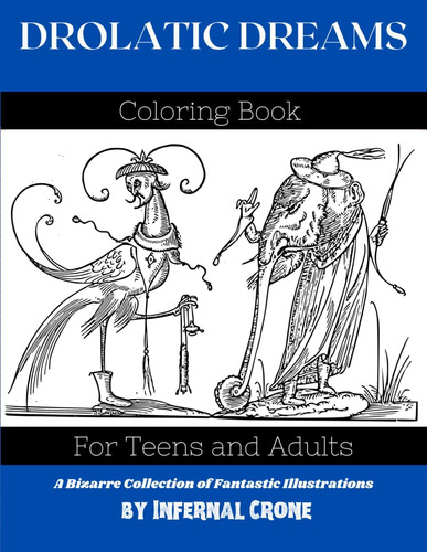 Libro: Drolatic Dreams Coloring Book For Teens And Adults: A