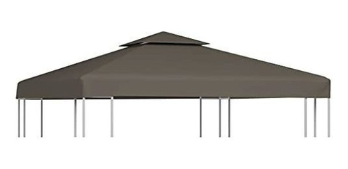 Gazebo - Great-hyc 2-tier Gazebo Top Cover 0.68lb / M2 118.1