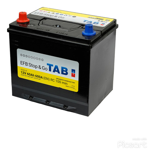 Bateria Tab Carro Efb 35-1000 I Start Stop 920 Amp