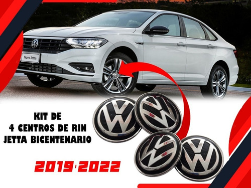 Kit De 4 Centros De Rin Volkswagen Jetta Bicentenario 19-22