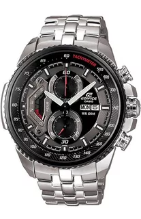 Reloj Casio Edifice Ef-558d-1avef / Eqs-920pb-1avcr Color De La Correa Ef-558d-1avef / Negro