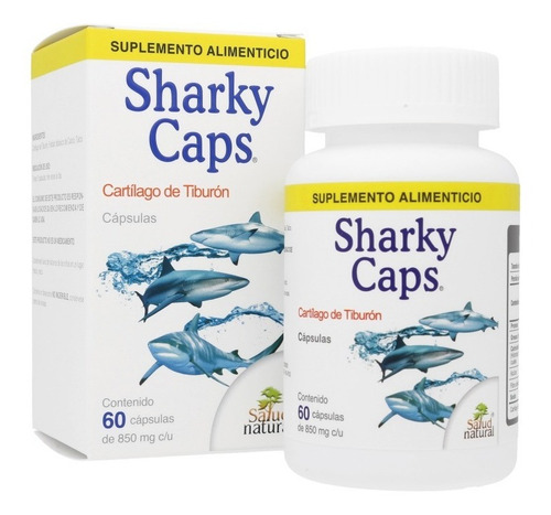 Suplemento En Cápsulas Salud Natural Sharky Caps En Frasco 60 Un