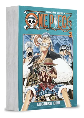 One Piece 3 em 1 - 03. Oda, Eiichiro. Português. Panini Brasil