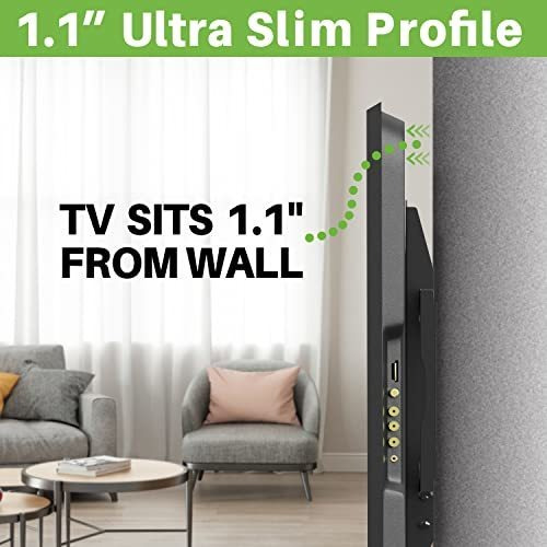 Soporte De Pared Para Television Led Color Negro