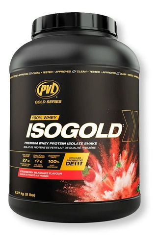 Proteina 100% Whey Isogold 5 Libras - Pvl Con Probióticos