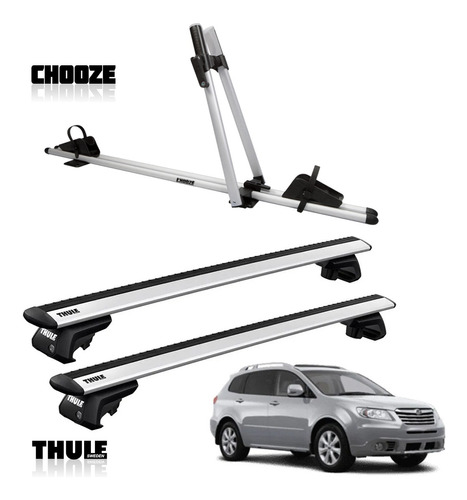 Travessa Rack Thule Subaru Tribeca 2011 + Transbike Chooze