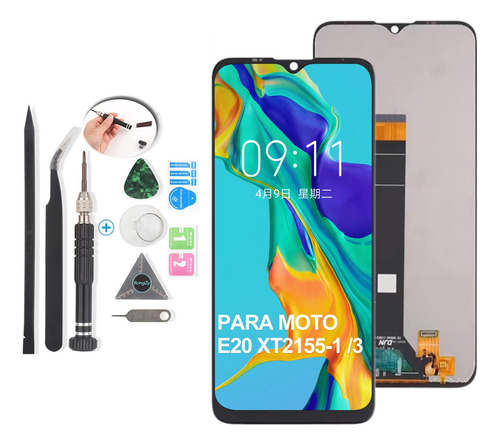 Pantalla Lcd Táctil Para Moto E20 Xt2155-1/3 Displays