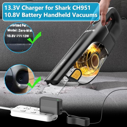 Cargador De 13.3v 750ma Para Shark Ch950 Ch951 Ultracyclone
