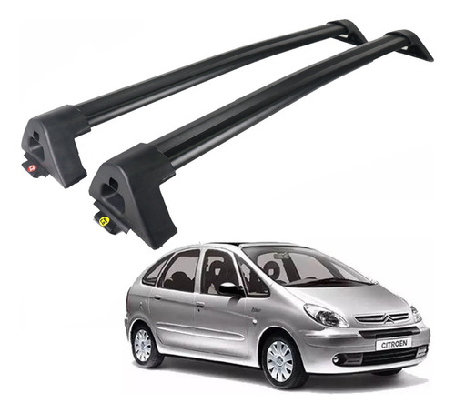 Rack De Teto Citroen Xsara Picasso 2000 Até 2011 Cor Preta