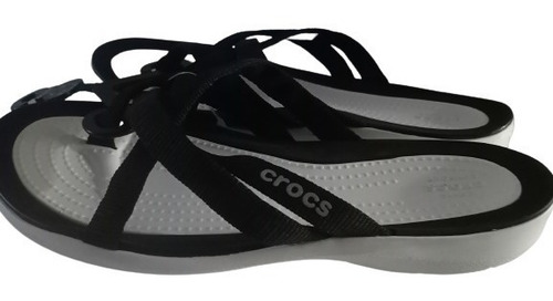 Sandalia Capri, Chanclas Crocs Swiftwater Webbing Flip W 22