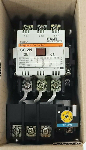Nib Fuji Electric Sw-2n Magnetic Switch Sw-2n-35 W/ Tr-2 Zzg