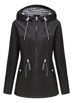 Comprar Chamarra Impermeable Cortavientos Para Mujer Abrigo Chaqueta