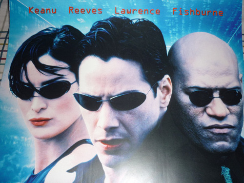 Pôster Peq. (imp. P. Couche A3) Do Filme Matrix 1 / Versão 3