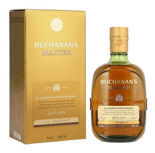 Whisky Buchanans Master Bot 750ml Estampillada