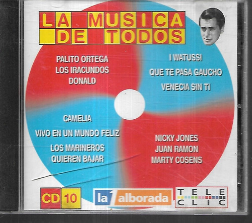 Palito Ortega Juan Ramon Album La Musica De Todos Cd 10 